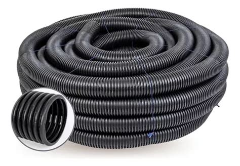 Eletroduto Flexível 50m Conduíte Corrugado Tubo 1 1 2 50mm