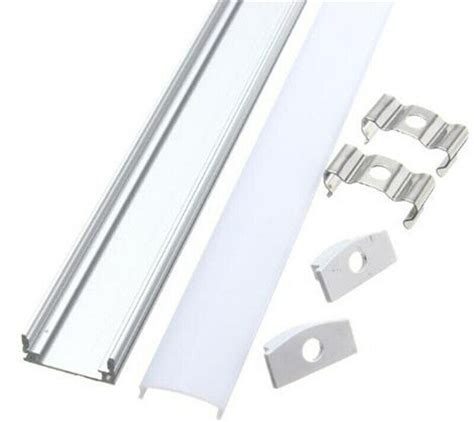 6pcs 100cm U V YW Aluminium Profile Channel Holder For 5050 5630 LED