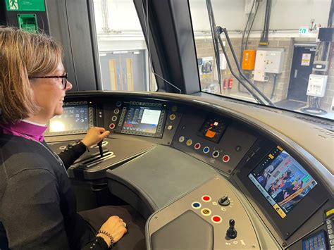 Bishop Helen Ann On Board As New Metro Train Unveiled Newcastle Diocese