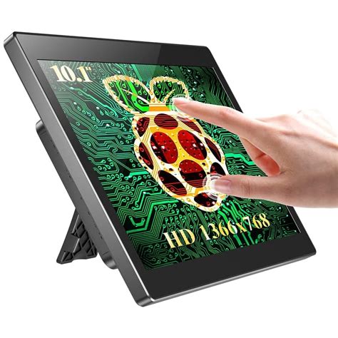 Raspberry Pi 10 1 Inch Touchscreen Display With Rear Housing 1366x768