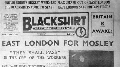 The Battle of Cable Street: When East End of London halted a fascist ...