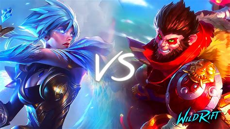 Legendary Rank Wild Rift Riven Vs Wukong Baron Lane Gameplay Season