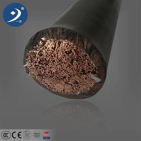 Flexible Copper 95 150 Mm2 Rubber Welding Cable JYTOP Cable