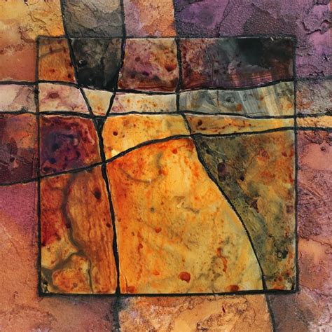 Carol Nelson Fine Art Blog Gemstone Mixed Media Acrylic Geologic