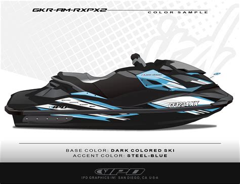 Sea Doo Rxp X 260 And 300 Rec Graphics Kit Am Design Ipd Jet Ski Graphics