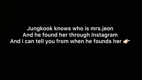 Mrs Jeon Jungkook Found His Beloved Mrs Jeon Youtube