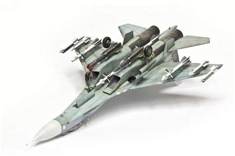 Su 27 SM 1:72 Zvezda - [L]Galerie - Modelarstwo plastikowe - Modelwork