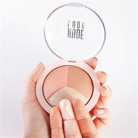 Baked Trio Face Powder Nude Look Wypiekane Pudry Do Twarzy W