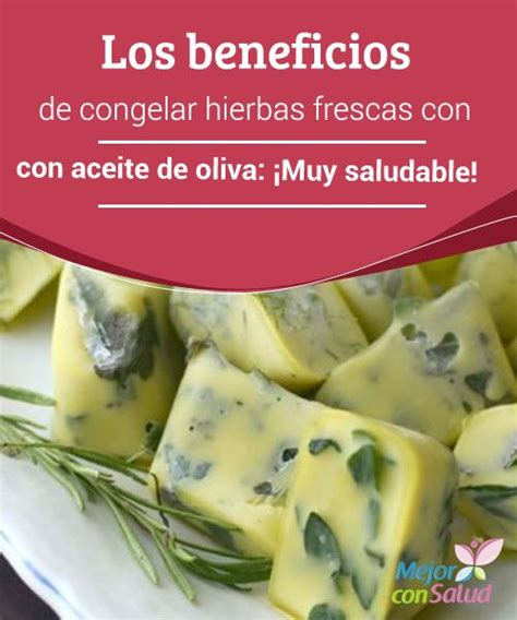 Los Beneficios De Congelar Hierbas Frescas Con Aceite De Oliva