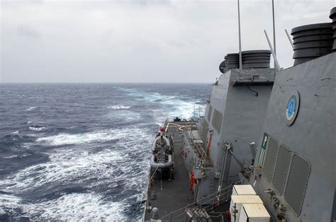 U S Navy Destroyer Conducts Freedom Of Navigation Operation In The