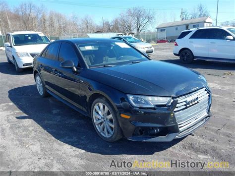 Waudnaf41ja031897 Audi A4 20t Premium20t Tech Premium View History