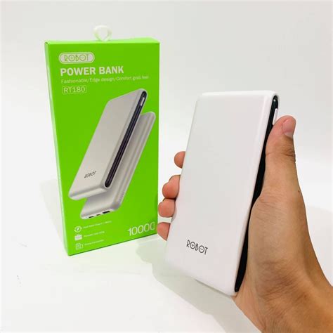 Jual Powerbank Robot Mah Rt Dual Input Port Type C Micro Usb