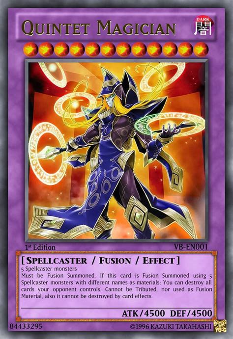 Quintet Magician by CrimsonTerror13 | Yugioh dragon cards, Yugioh cards ...