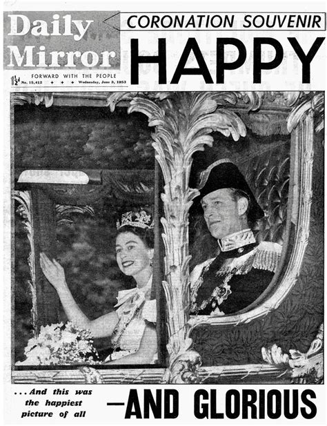 Queen Elizabeth Iis Coronation In 1953 Mirror Online