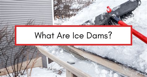 What Are Ice Dams Aic Roofing Construction