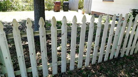 How To Install A Picket Fence Youtube