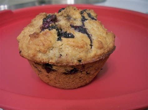 Brooke Bakes Healthy Blueberry Muffins