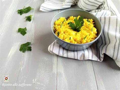 Risotto Allo Zafferano Ricetta Gustosa Delizie Alla Cannella Primo