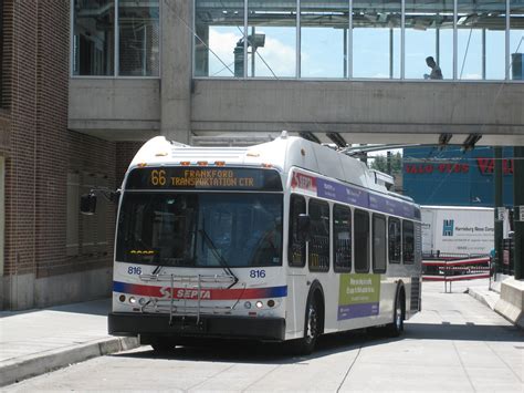 Septa 816 Septa 816 2008 New Flyer E40lfr Is Seen At Fra Flickr