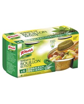 Knorr Bouillon Marmites De Bouillon Go T Saveur Divers