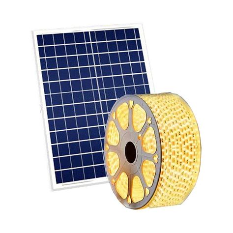 Factory Wholesale Solar Led Light Strip Light Led Rgb Ip