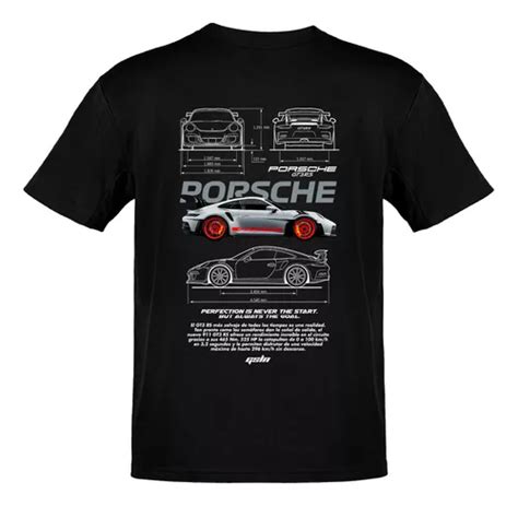 Playera Porsche Gt Rs Perfection Is Never The Start Gsln Meses Sin