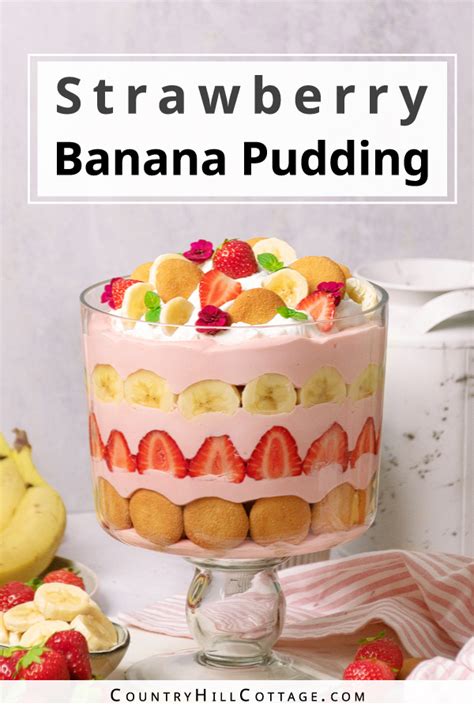 Strawberry Banana Pudding