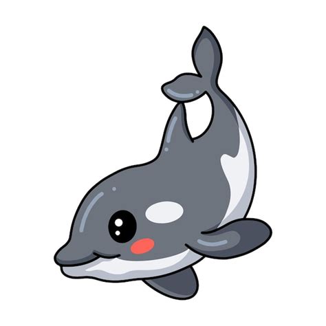 Cute Killer Whale Clip Art