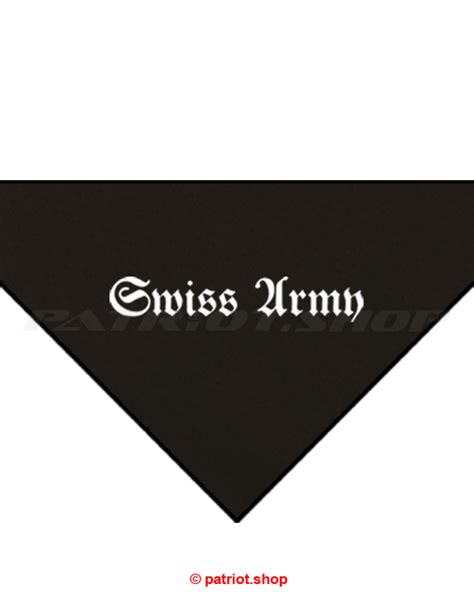 Bandana Swiss Army Patriotshop