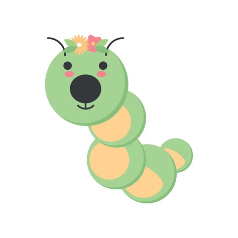 Worm Spring Animal 10421213 Vector Art At Vecteezy