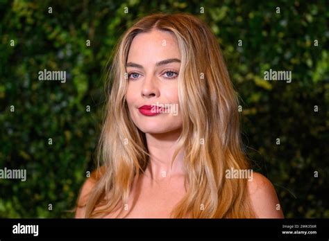 London Uk Saturday Th February Margot Robbie Attending The