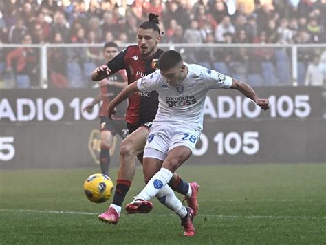 Serie A Cancellieri Risponde A Malinovskyi Genoa Empoli 1 1 FOTO