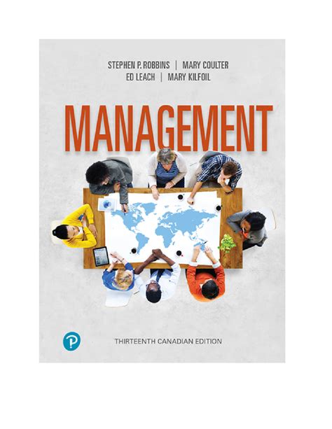 Management 13th Canadian Edition By Stephen Robbins Mary A Coulter