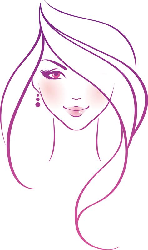 Makeup clipart face illustration, Makeup face illustration Transparent ...