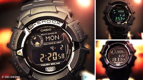 Casio G Shock Gw2310fb 1 Stealthy Blackout Solar Atomic Watch Youtube