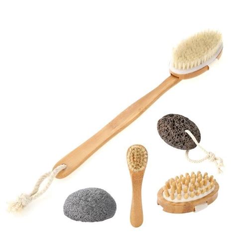 Brosse Pour Le Corps De Brossage Sec Brosse De Douche Avec Corps