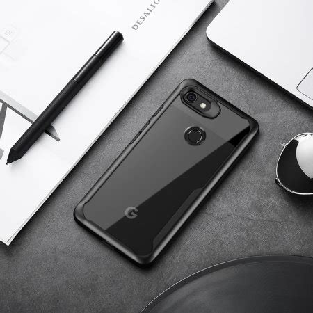 Coque Google Pixel 3 Olixar NovaShield Style Bumper Noir