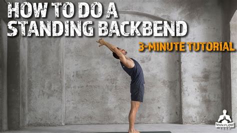 How To Do A Standing Backbend Quick 3 Min Tutorial For Yoga Beginners