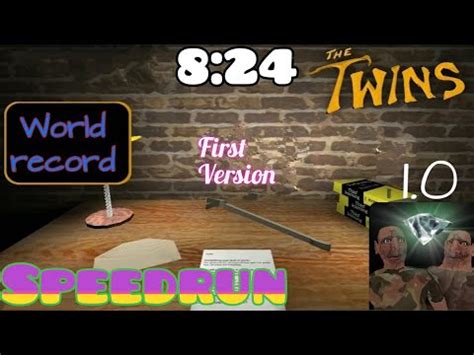 The Twins DVloper V 1 0 Former World Record 8 24 Speedrun