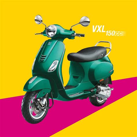 New Cc And Cc Variants Of The Vespa Sxl And Vxl Launched In India