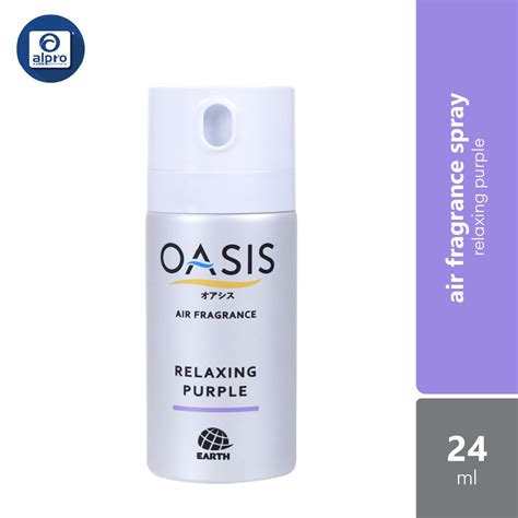 Oasis Air Fragrance Instant Deodorizer Spray Relaxing Purple 24ml