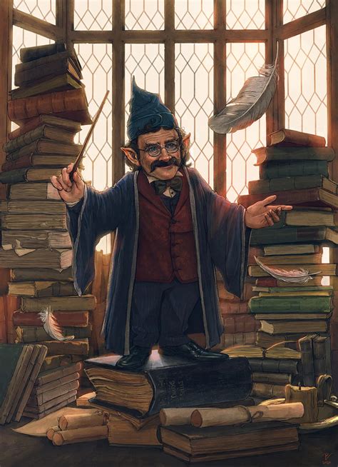 Professor Filius Flitwick by Vladislav Pantic | Scrolller