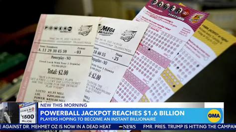 The Largest Jackpot In Powerball History Abc News Morganorwood Has