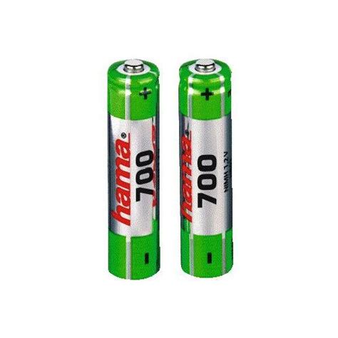 Batteria Standard Ricaricabile NiMH Batteries 2x AAA 700 MAh 1 2V