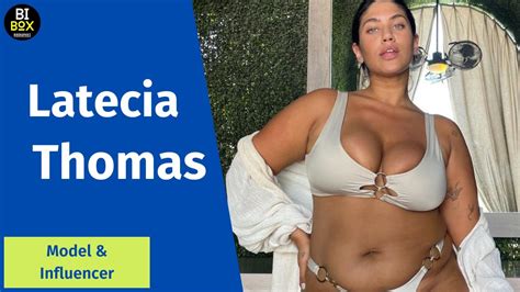 Latecia Thomas Curvy Plus Size Model Bio Facts YouTube