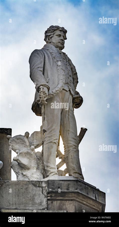 Vicente Guerrero Statue Independence Angel Monument Mexico City Mexico ...