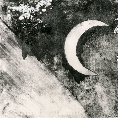 Crescent Moon Art Print