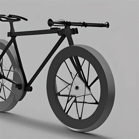 Ultra Futuristic Minimal Design Bike Designed by 8k Resolution Hyper · Creative Fabrica