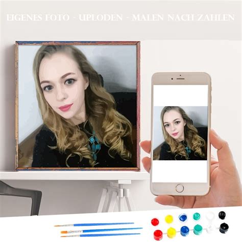 Eigenes Foto Malen Nach Zahlen Dabruchi