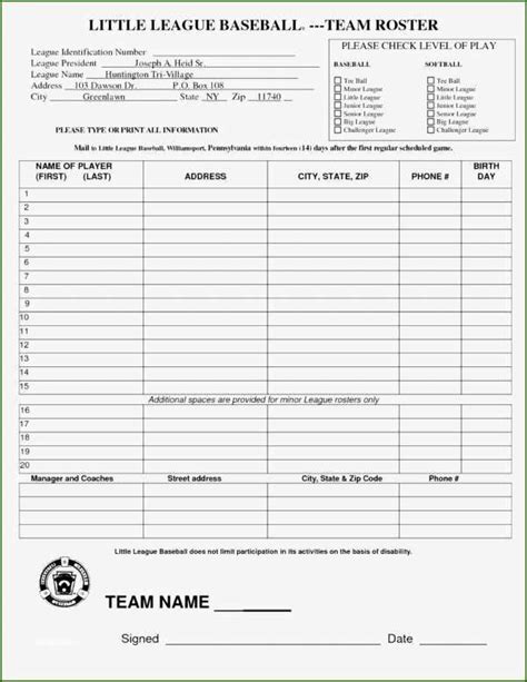 Baseball Practice Plan Template Excel